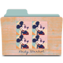 rebelheart warhol four mickeys icon